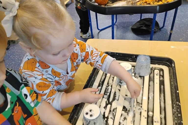 Halloween fun at Alcester nursery