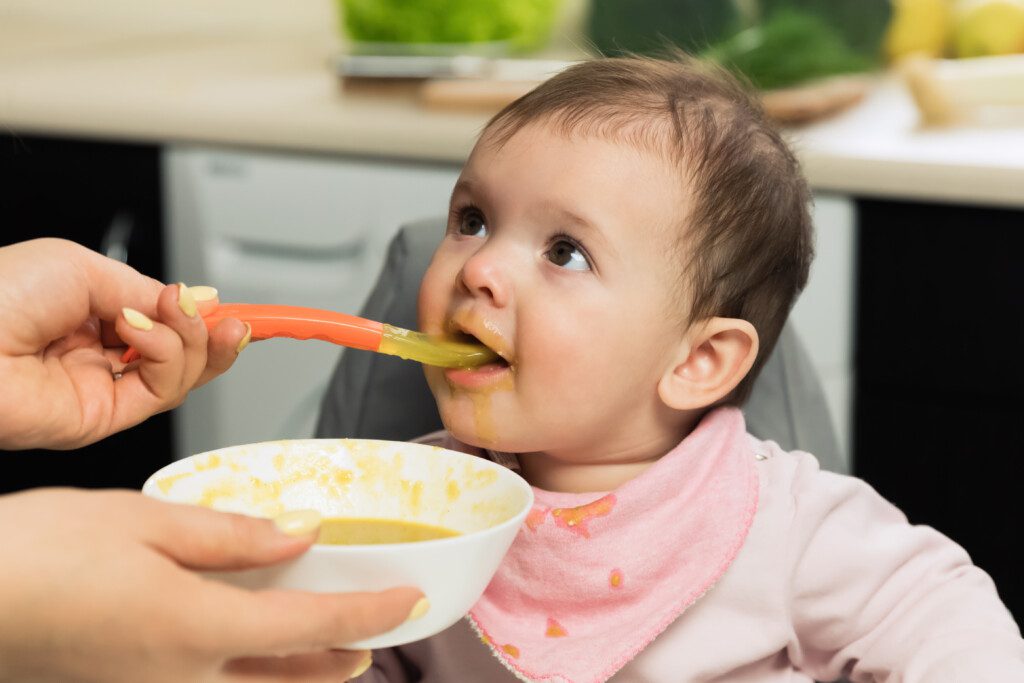 Baby weaning photo